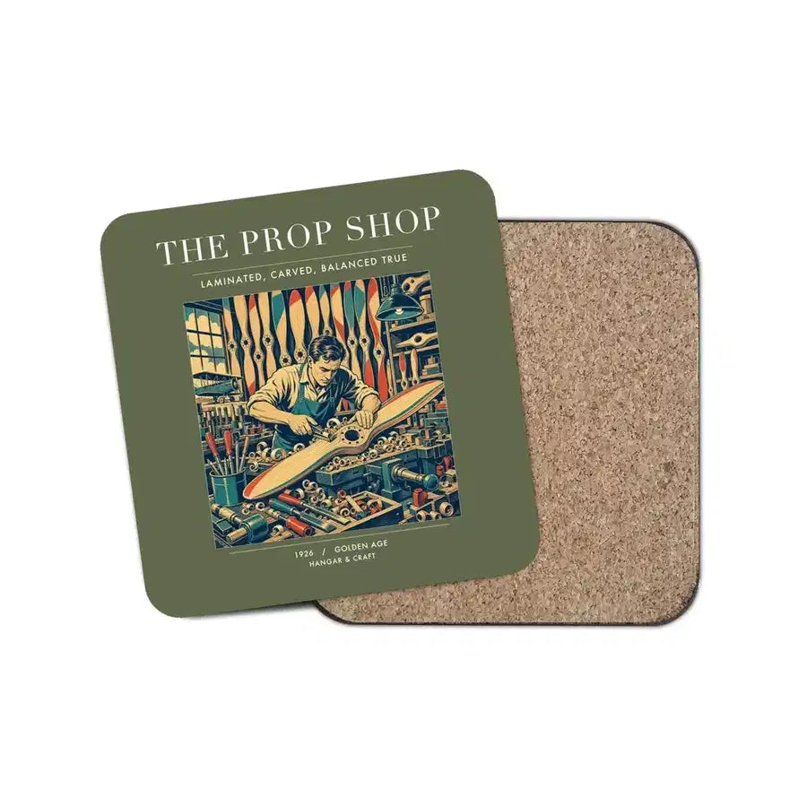 The Prop Shop - Designed Coasters design on green army 1-piece
