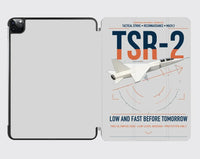 Thumbnail for BAC TSR-2 design on light gray ipad tablet case