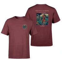 Thumbnail for VINTAGE G4102 - The Final Boarding - Double-Side T-Shirt design on darkred double side t shirt