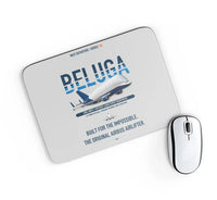 Thumbnail for Airbus A300-600ST BelugaST design on light gray rectangle mouse pad