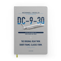 Thumbnail for McDonnell Douglas DC-9-30 design on light gray notebook