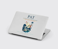 Thumbnail for Jay Prakash Narayan International Airport (PAT) design on light gray MacBook case