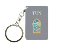 Thumbnail for Tunis-Carthage International Airport TUN Key Chain design on gray key chain