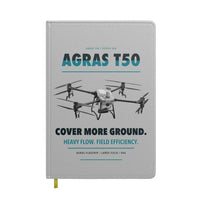 Thumbnail for DJI Agras T50 design on light gray notebook