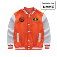 Thumbnail for Aviation Lovers Baseball Jacket - view 7