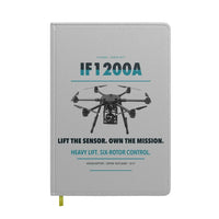 Thumbnail for Inspired Flight IF1200A design on light gray notebook