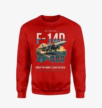 Thumbnail for F-14D Tomcat design on red sweatshirt