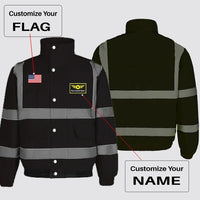 Thumbnail for Customisable Flag & Name Winter Jacket - view 6