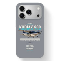 Thumbnail for Daher Kodiak 900 design on gray magsafe iphone case, for iPhone 17 Pro