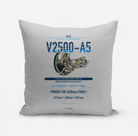 Thumbnail for V2500-A5 design on light gray pillow