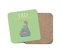Thumbnail for Trondheim Airport Vrnes TRD Coaster 1-Piece - Light Green