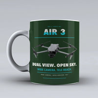Thumbnail for Air 3 Mug design on dark green dji