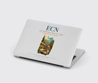 Thumbnail for Ercan International Airport (ECN) design on light gray MacBook case