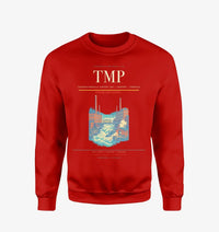 Thumbnail for Tampere-Pirkkala Airport (TMP) design on red sweatshirt