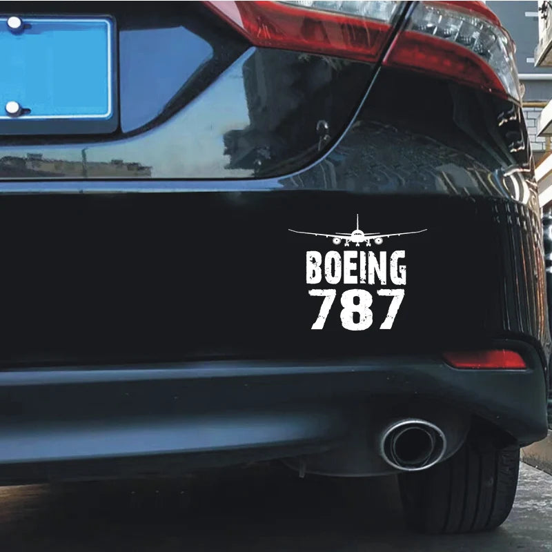 Boeing 787 Car Sticker - view 6