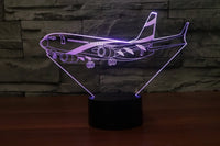 Thumbnail for Customisable Boeing 737 3D Lamp - view 7