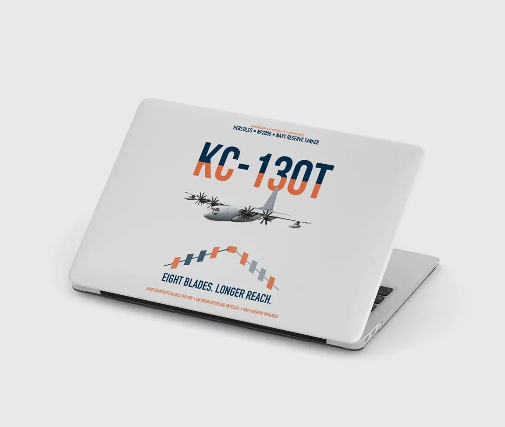 KC-130T NP2000 design on light gray MacBook case