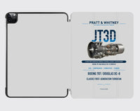 Thumbnail for JT3D design on light gray ipad tablet case