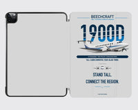 Thumbnail for Beechcraft 1900D design on light gray ipad tablet case