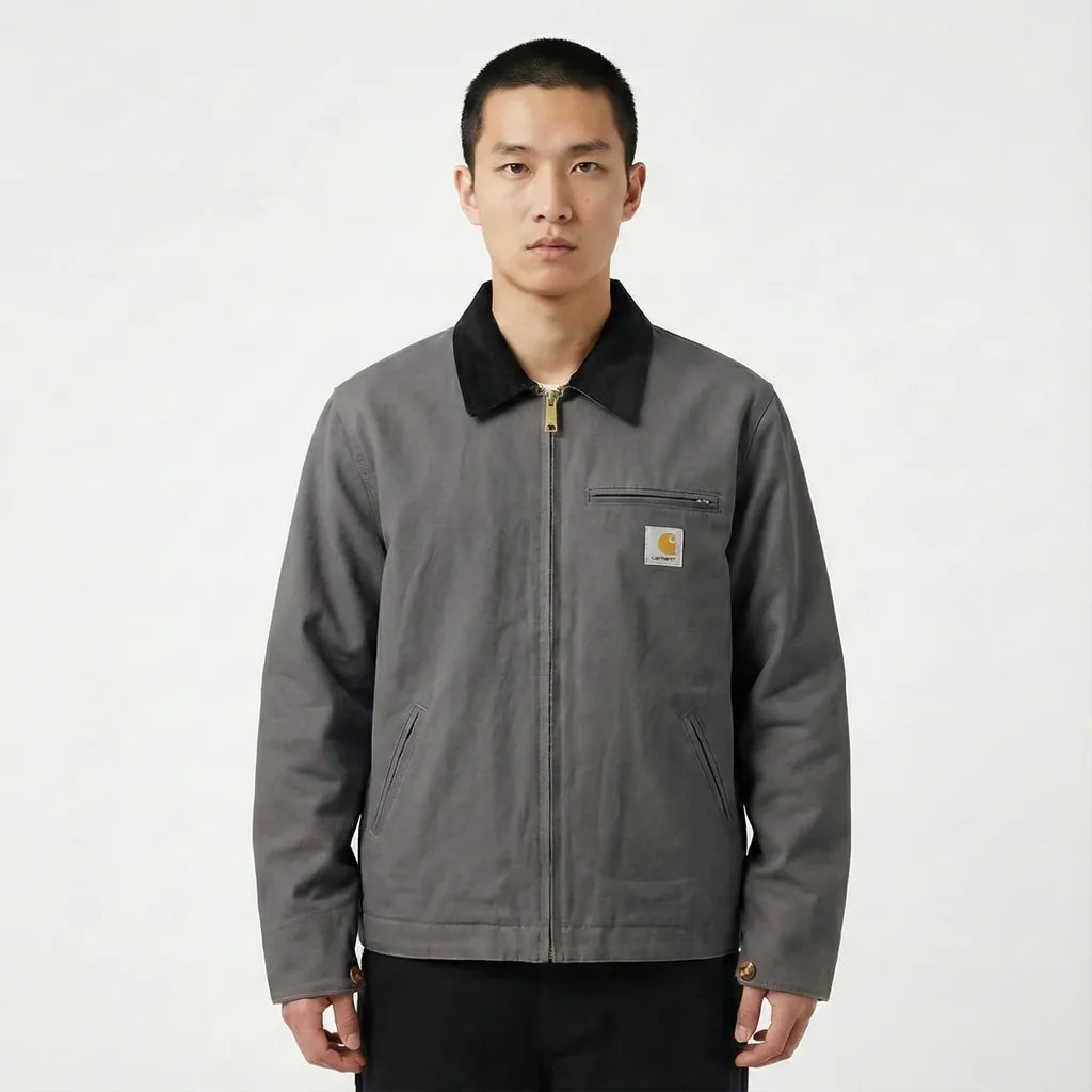 Workwear Canvas Retro Hunting Jacket - view 7