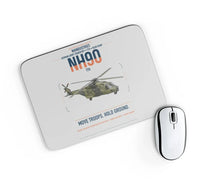 Thumbnail for NHIndustries NH90 TTH design on light gray rectangle mouse pad