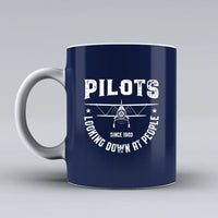 Thumbnail for Customisable Pilots Looking Down at People Mug - view 6