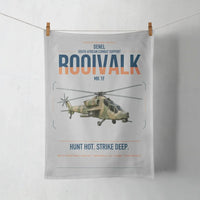 Thumbnail for Denel Rooivalk Mk 1F design on light gray towel
