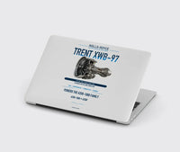 Thumbnail for TRENT XWB-97 design on light gray MacBook case