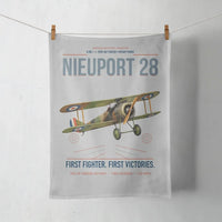 Thumbnail for Nieuport 28C.1 design on light gray towel