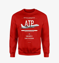 Thumbnail for British Aerospace ATP design on red sweatshirt
