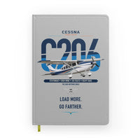 Thumbnail for Cessna 206 Stationair design on light gray notebook