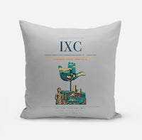 Thumbnail for Shaheed Bhagat Singh International Airport (IXC) design on light gray pillow
