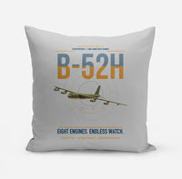 Thumbnail for B-52H Stratofortress design on light gray pillow
