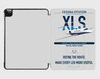 Thumbnail for Cessna Citation XLS design on light gray ipad tablet case
