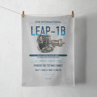 Thumbnail for CFM LEAP-1B design on light gray towel