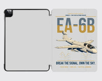 Thumbnail for EA-6B Prowler design on light gray ipad tablet case