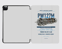 Thumbnail for PW127M design on light gray ipad tablet case