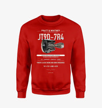 Thumbnail for JT9D-7R4 design on red sweatshirt