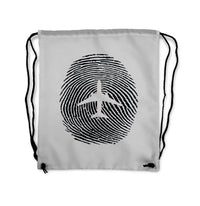 Thumbnail for Aviation Finger Print Drawstring Bag - view 6
