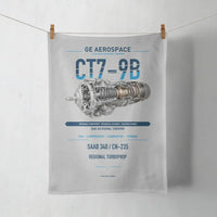 Thumbnail for CT7-9B design on light gray towel