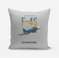 Thumbnail for F-4S Phantom II design on light gray pillow