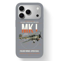 Thumbnail for Fairey Swordfish Mk I design on gray magsafe iphone case, for iPhone 17 Pro