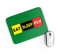 Thumbnail for Eat Sleep Fly Mouse Pad - view 6