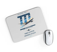 Thumbnail for Boeing 777F design on light gray rectangle mouse pad