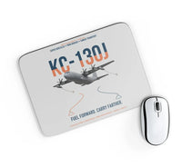 Thumbnail for KC-130J SUPER HERCULES design on light gray rectangle mouse pad