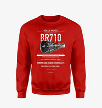 Thumbnail for BR710 design on red sweatshirt