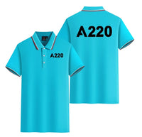 Thumbnail for Airbus A220 Polo Shirt - view 6