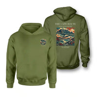 Thumbnail for VINTAGE G4070 - The Cape Route - Double-Side Hoodie design on greenarmy double side