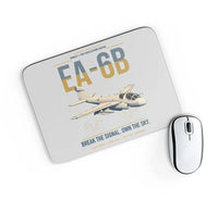 Thumbnail for EA-6B Prowler design on light gray rectangle mouse pad