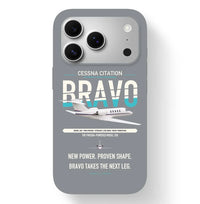 Thumbnail for Cessna Citation Bravo design on gray magsafe iphone case, for iPhone 17 Pro